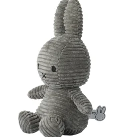Bon Ton Toys Bamser*Bamse - 23 cm - Miffy ECO Corduroy - Grey