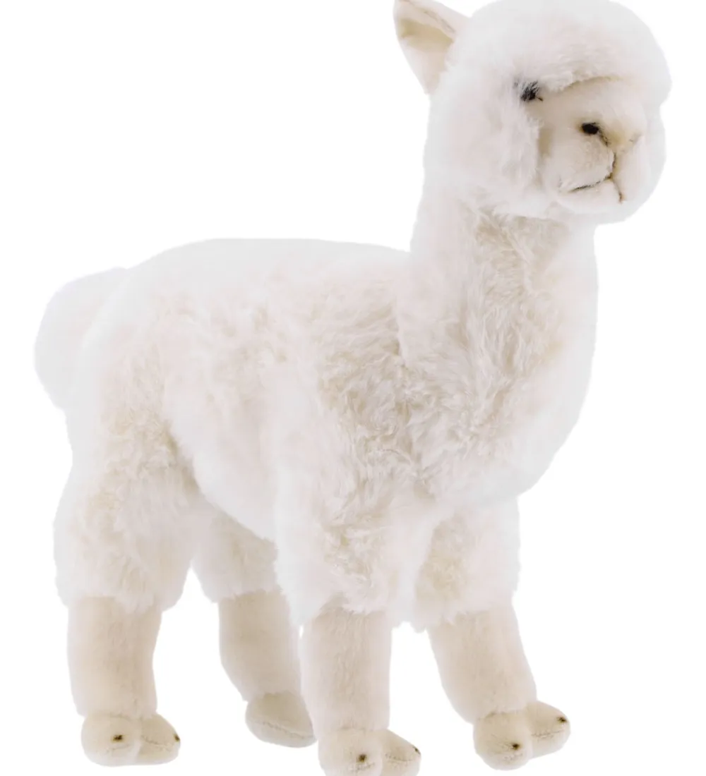 Bamser-Bon Ton Toys Bamse - 31 cm - WWF ECO Alpaca - Hvid