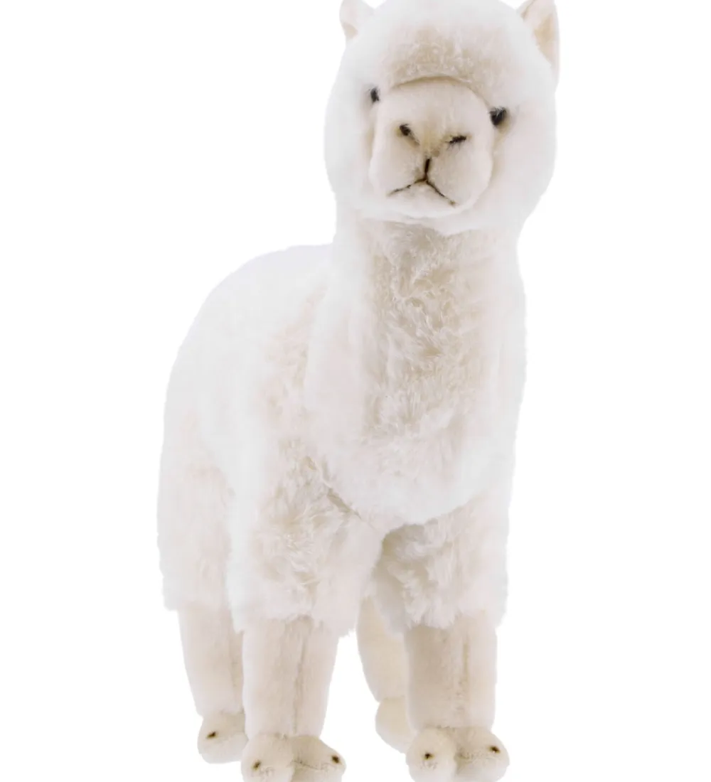 Bamser-Bon Ton Toys Bamse - 31 cm - WWF ECO Alpaca - Hvid