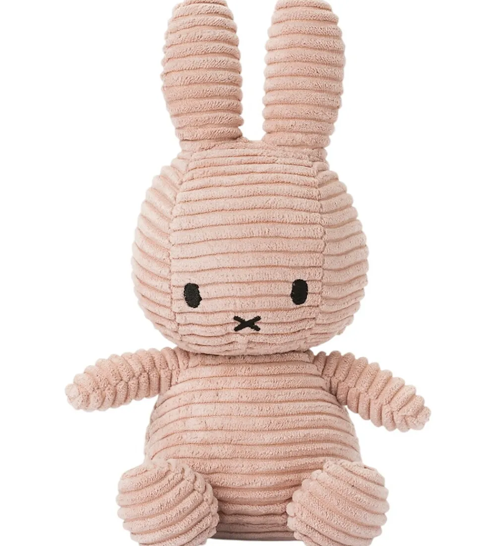 Bon Ton Toys Bamser*Bamse - 23 cm - Miffy ECO Corduroy - Misty Rose