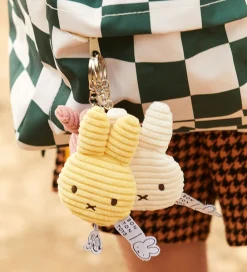 Bon Ton Toys Nøgleringe*Nøglering - 10 cm - Miffy Flat Keychain Corduroy -
