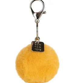 Nøgleringe-Bon Ton Toys Nøglering - 5,5 cm - Smiley Keychain ECO Fuzzy - Ye