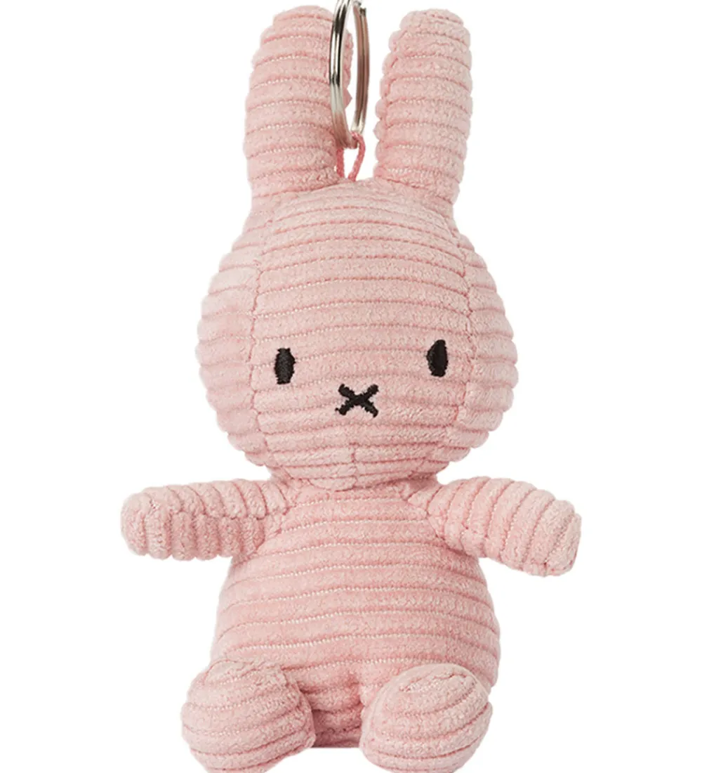 Nøgleringe-Bon Ton Toys Nøglering - 10 cm - Miffy - Corduroy Pink