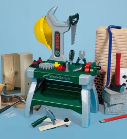 Legeværktøj-Bosch Mini Arbejdsbænk - Legetøj - Mørkegrøn