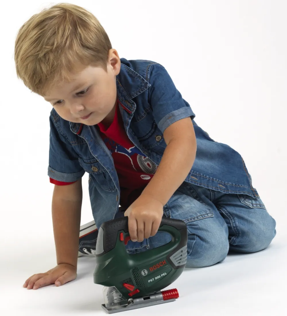 Bosch Mini Legeværktøj*Stiksav m. Lys/Lyd - Legetøj - Grøn