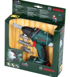 Legeværktøj-Bosch Mini Stor Skruemaskine m. Lys/Lyd - Legetøj - Grøn