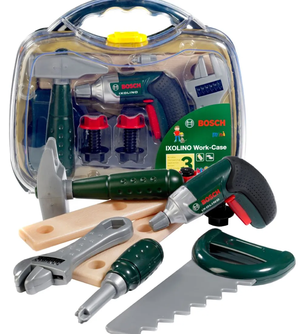Bosch Mini Legeværktøj*Værktøjskasse - Legetøj - Ixolino