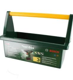 Bosch Mini Legeværktøj*Værktøjskasse m. Tilbehør - Legetøj - Mørkegrøn