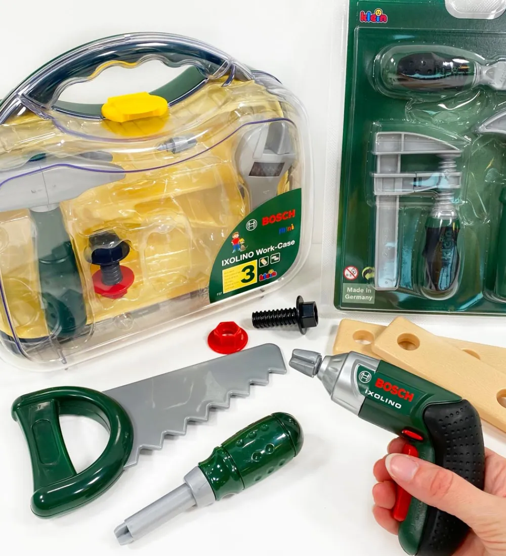 Bosch Mini Legeværktøj*Værktøjssæt - Legetøj - Mørkegrøn