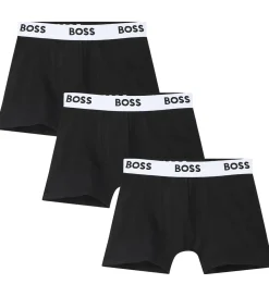 Undertøj-BOSS Boxershorts - 3-pak - Sort