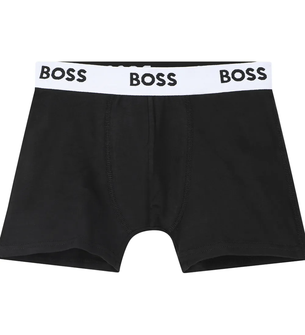 Undertøj-BOSS Boxershorts - 3-pak - Sort