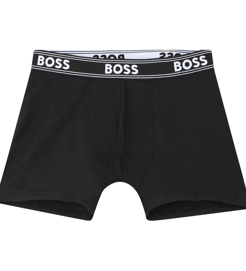 Undertøj-BOSS Boxershorts - 5-pak - Sort/Gråmeleret