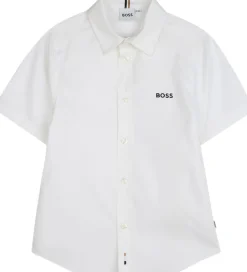 Konfirmationstøj-BOSS Skjorte - Hvid