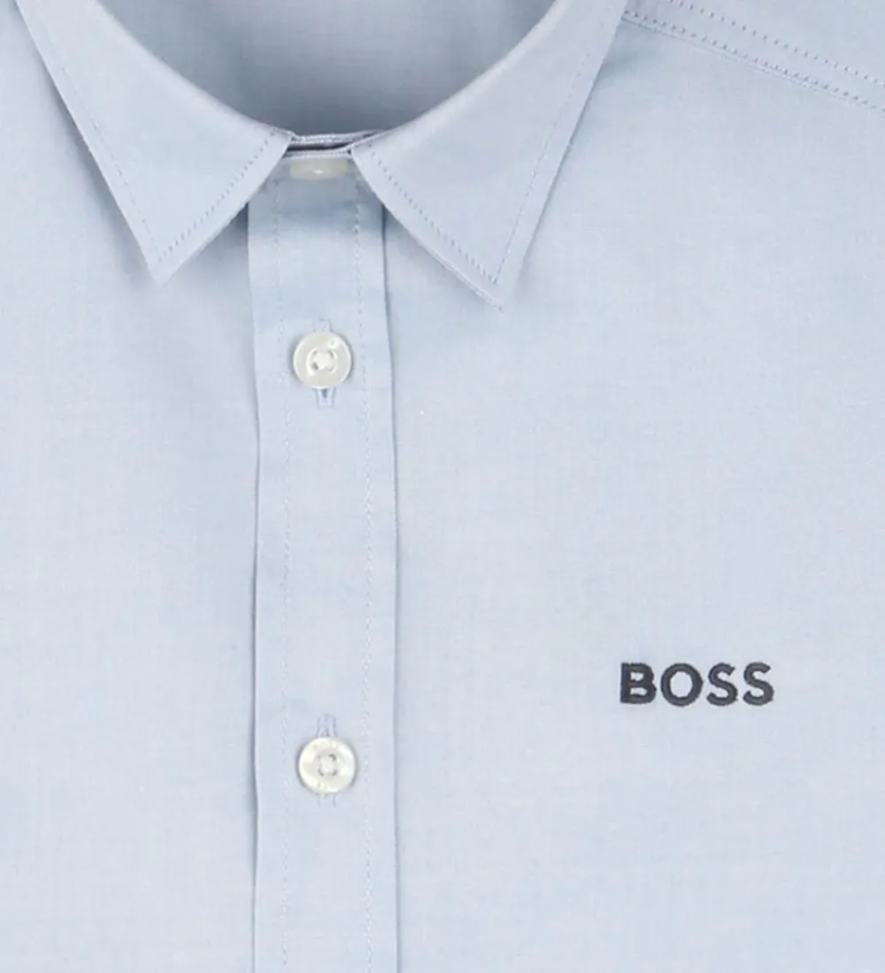 BOSS Skjorter|Konfirmationstøj*Skjorte - Lyseblå
