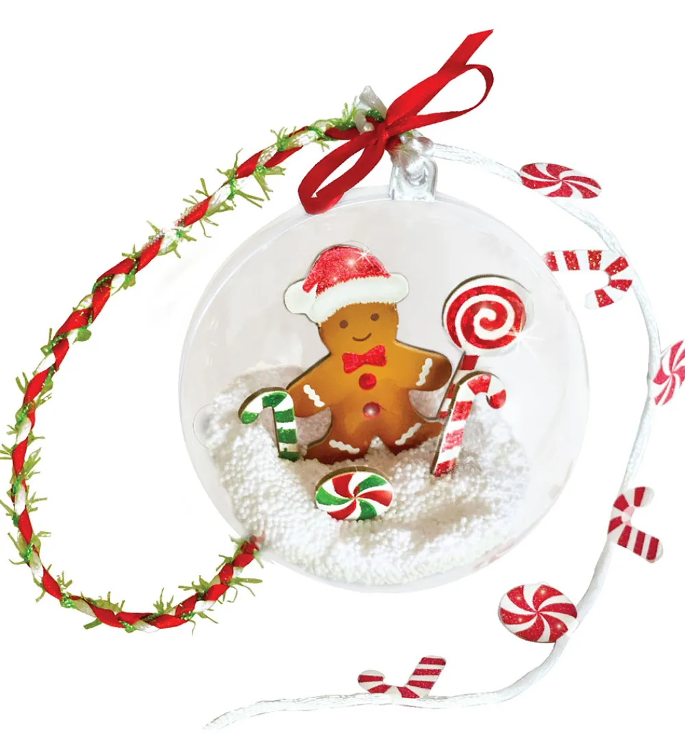 Julepynt-BOX CANDIY Kreasæt - Lav Dit Eget Pynt - Totally Santa