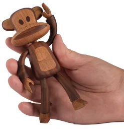 Pyntefigurer-Boyhood Paul Frank Julius Abe - Small - Oak/Smoke Stained