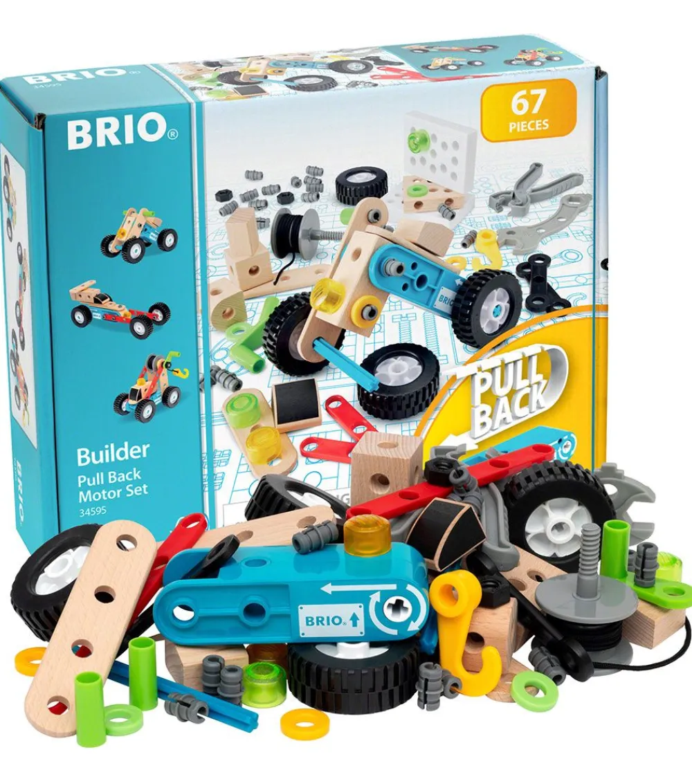 BRIO Brio*Builder Pull-back Motorsæt 34595