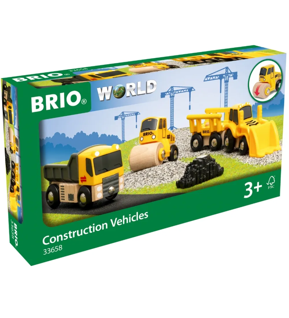 Brio-BRIO Byggekøretøjer - 5 dele 33658