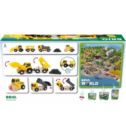 Brio-BRIO Byggekøretøjer - 5 dele 33658