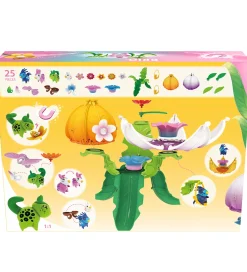Brio-BRIO Flora - 25 Dele - Blomsterlandsby 36240