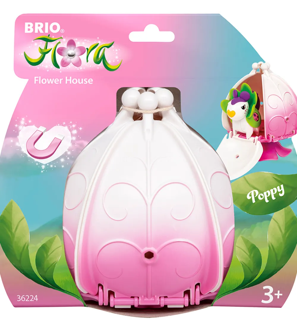 Brio-BRIO Flora Blomsterhus m. Figur - Poppy
