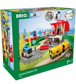 BRIO Brio*Legetøj - Centralstation sæt - 37 dele 33989