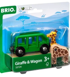 Brio-BRIO Legetøj - Giraf og Vogn - 33724