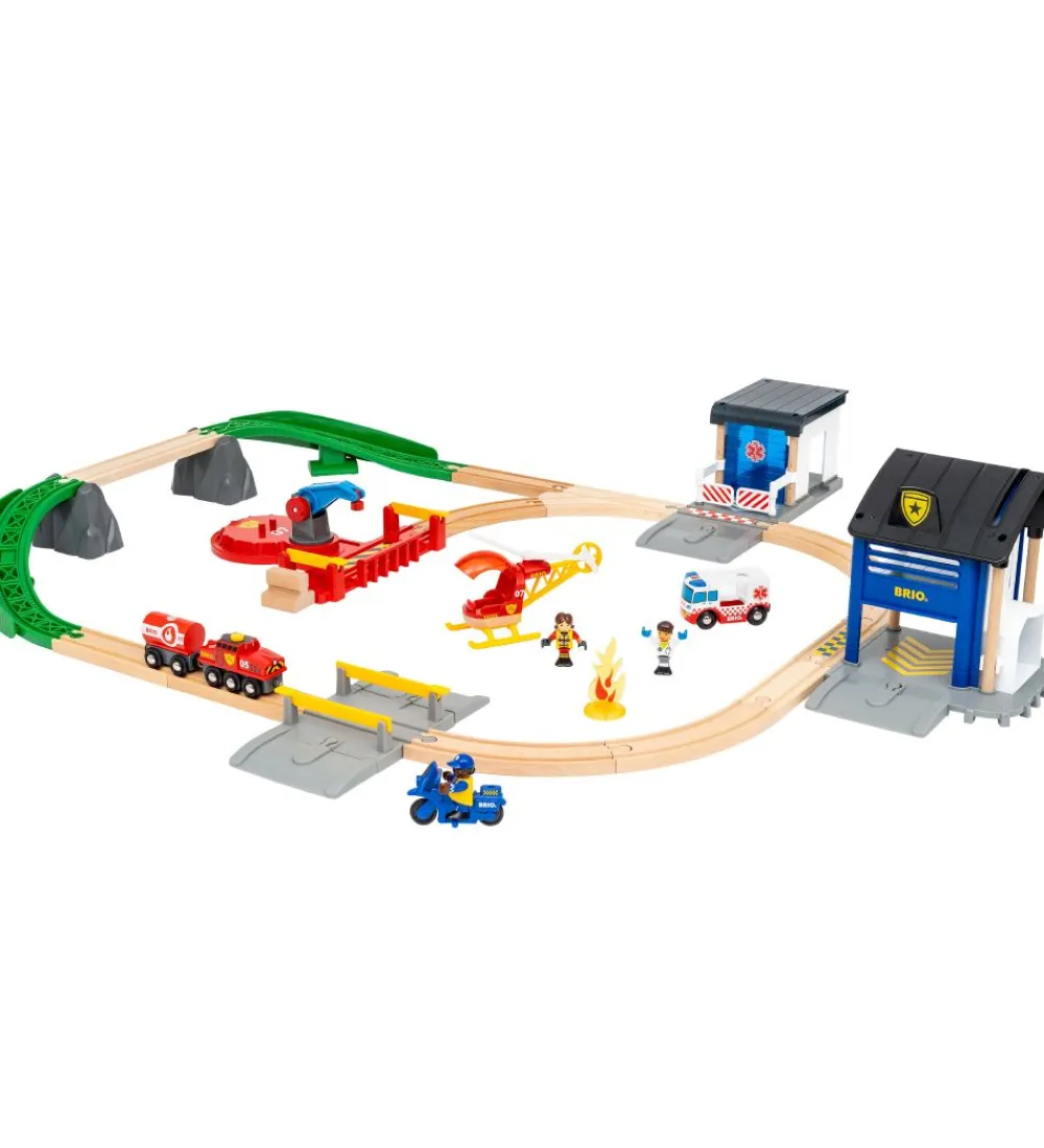 Brio-BRIO Rescue Team Togsæt 36025