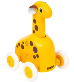 Brio-BRIO Skubbelegetøj - Giraf - Gul 30229