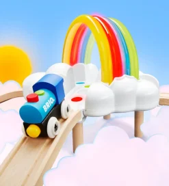 BRIO Brio*Togbane - Min Første Togbane - Light Up Regnbuesæt 36002