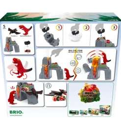 BRIO Brio*World Aktiv Vulkan m. Dinosaurer - 36092