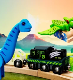 BRIO Brio*World Batteridrevet Tog Med Dinosaur m. Lyd og Lys - 36096