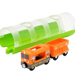 Brio-BRIO World Godstog m. Tunnel - Orange 33891