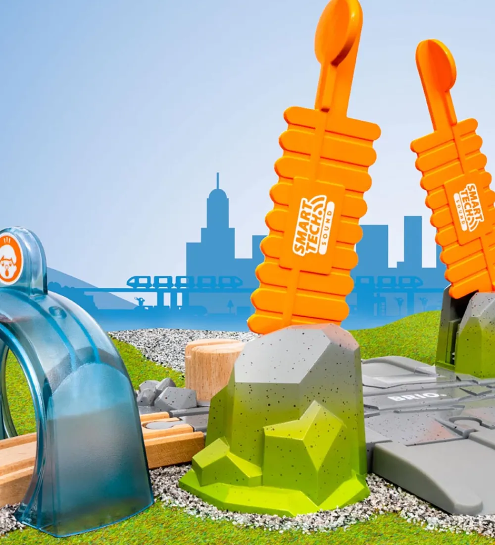 BRIO Brio*World Legetøj - Smart Tech - Jernbaneoverskæring 33965