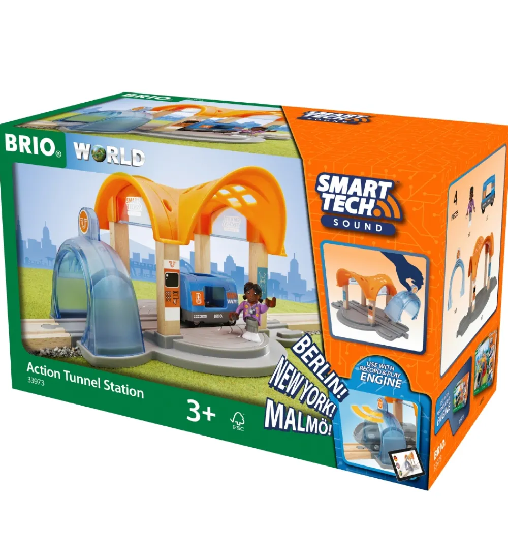 BRIO Brio*World Smart Tech Tunnel/Station m. Lyd 33973