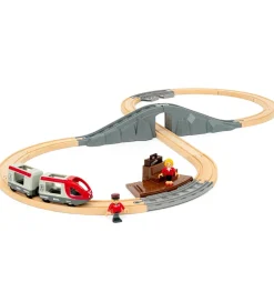 Brio-BRIO World Startsæt Med Passagertog - 22 Dele- 36079