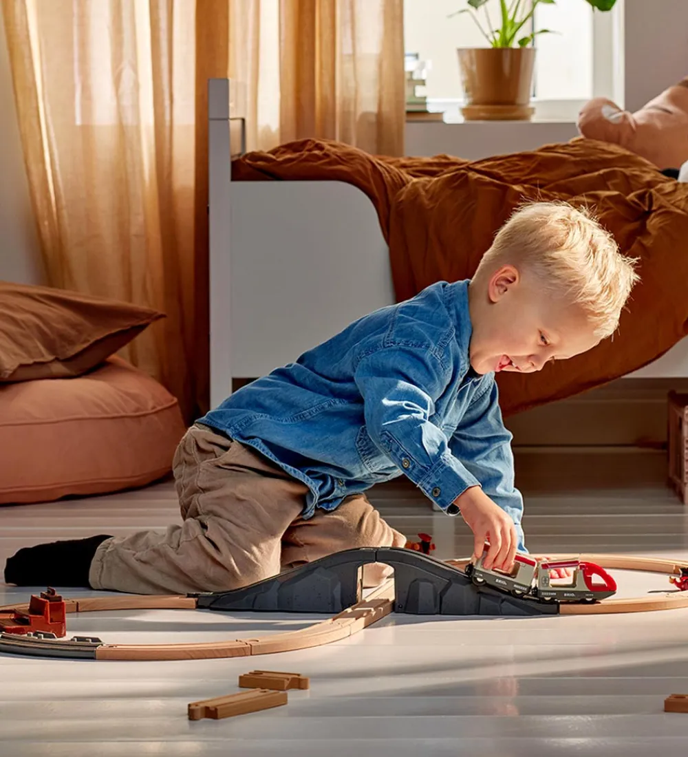 Brio-BRIO World Startsæt Med Passagertog - 22 Dele- 36079