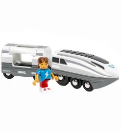 Brio-BRIO World Tog- Turbo Train - Grå 36003