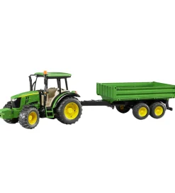 Bruder Traktorer*Arbejdsmaskine - John Deere 5115M m. Trailer - 02108