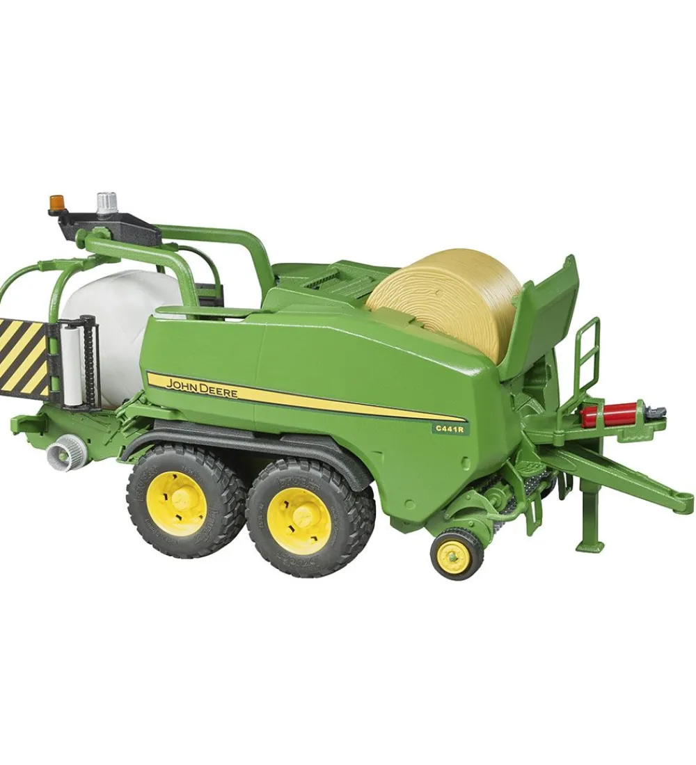 Bruder Traktorer*Arbejdsmaskine - John Deere C441R Rundballepre... - 02032