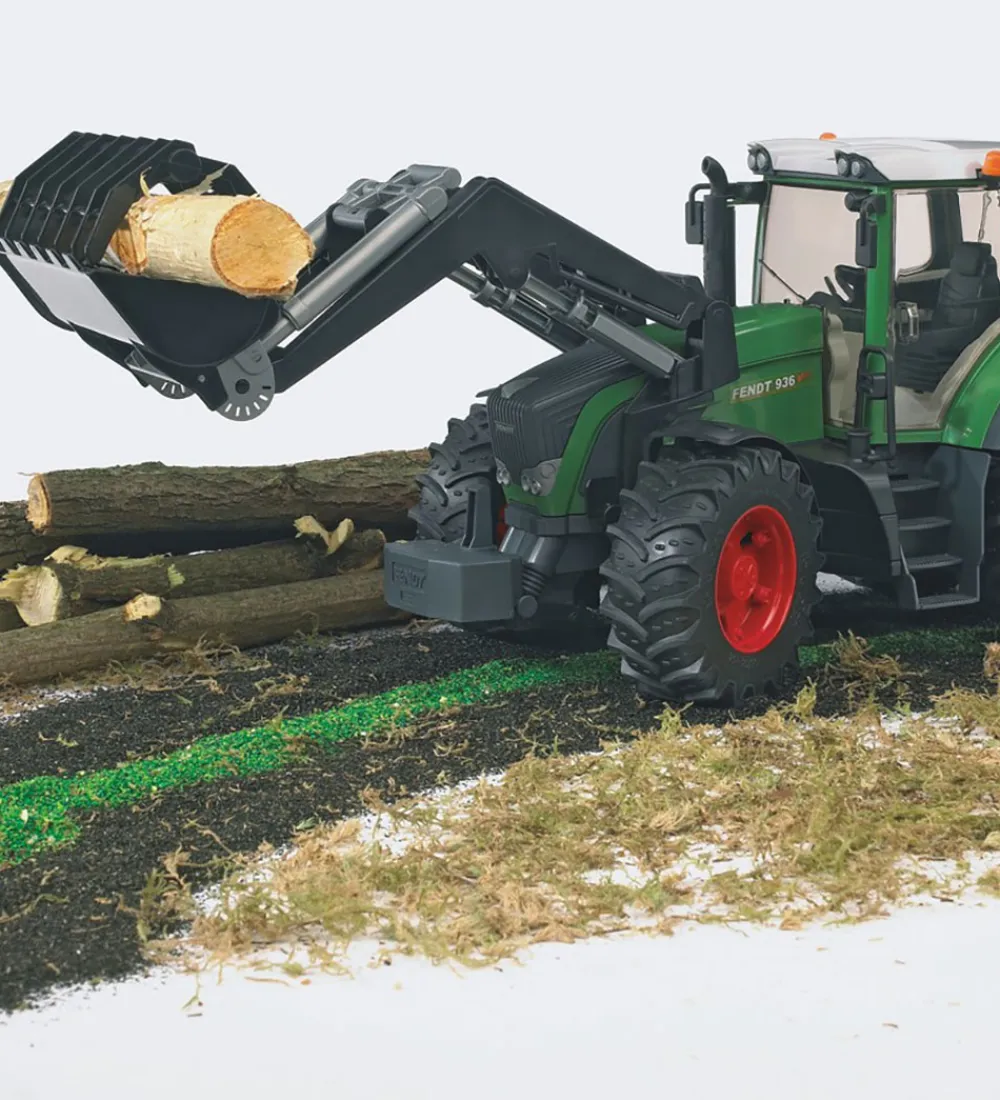 Bruder Traktorer*Traktor - Fendt 936 Vario m. Frontlæsser - 03041