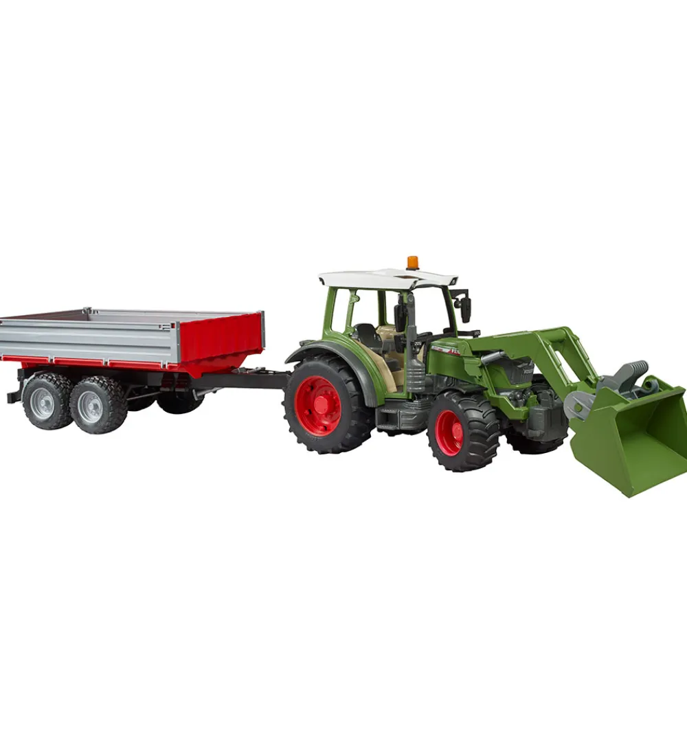 Traktorer-Bruder Traktor - Fendt Vario 211 m. Frontlæsser og Ti... - 02182