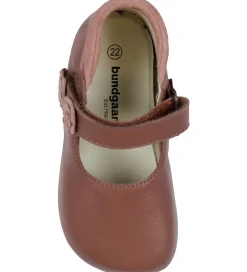 Bundgaard Hjemmesko*Ballerina Skindfutter - Wide Fit - Aya Flower - Rose