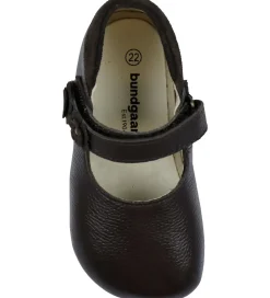 Hjemmesko-Bundgaard Ballerina Skindfutter - Wide Fit - Aya Flower - Brown