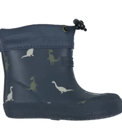 Bundgaard Gummistøvler*Gummistøvler m. For - Malik Navy Dino - Multi Colored