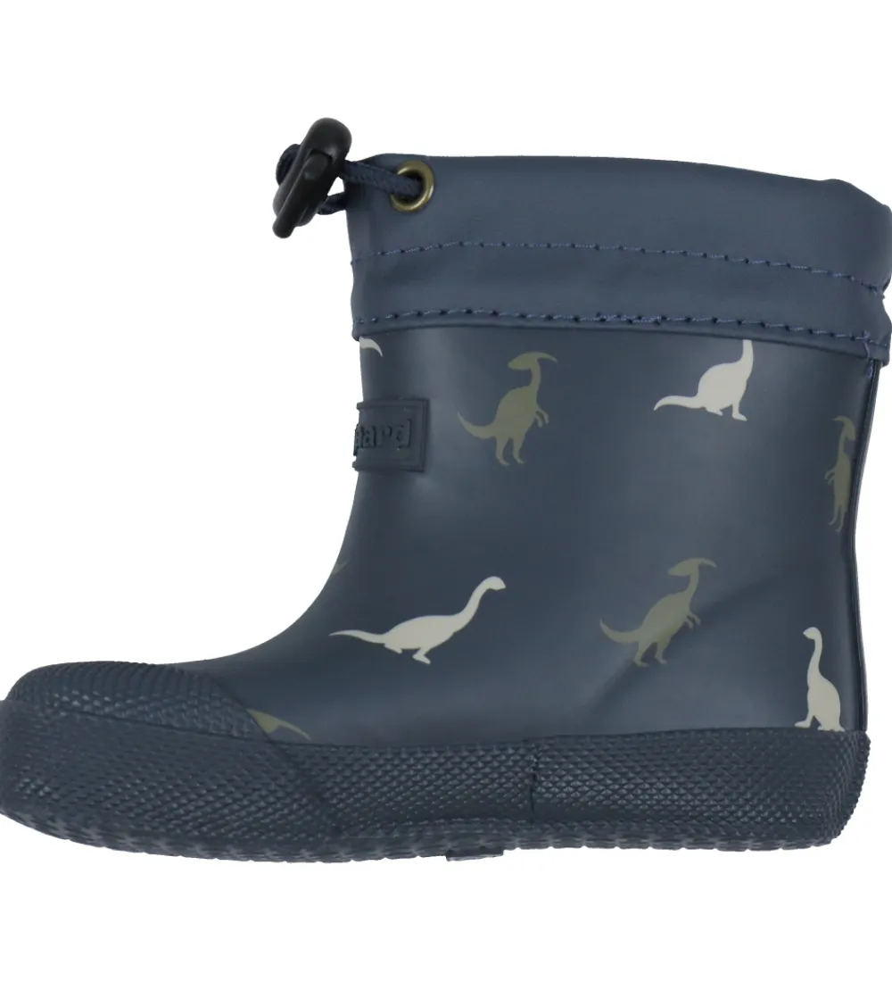 Bundgaard Gummistøvler*Gummistøvler m. For - Malik Navy Dino - Multi Colored