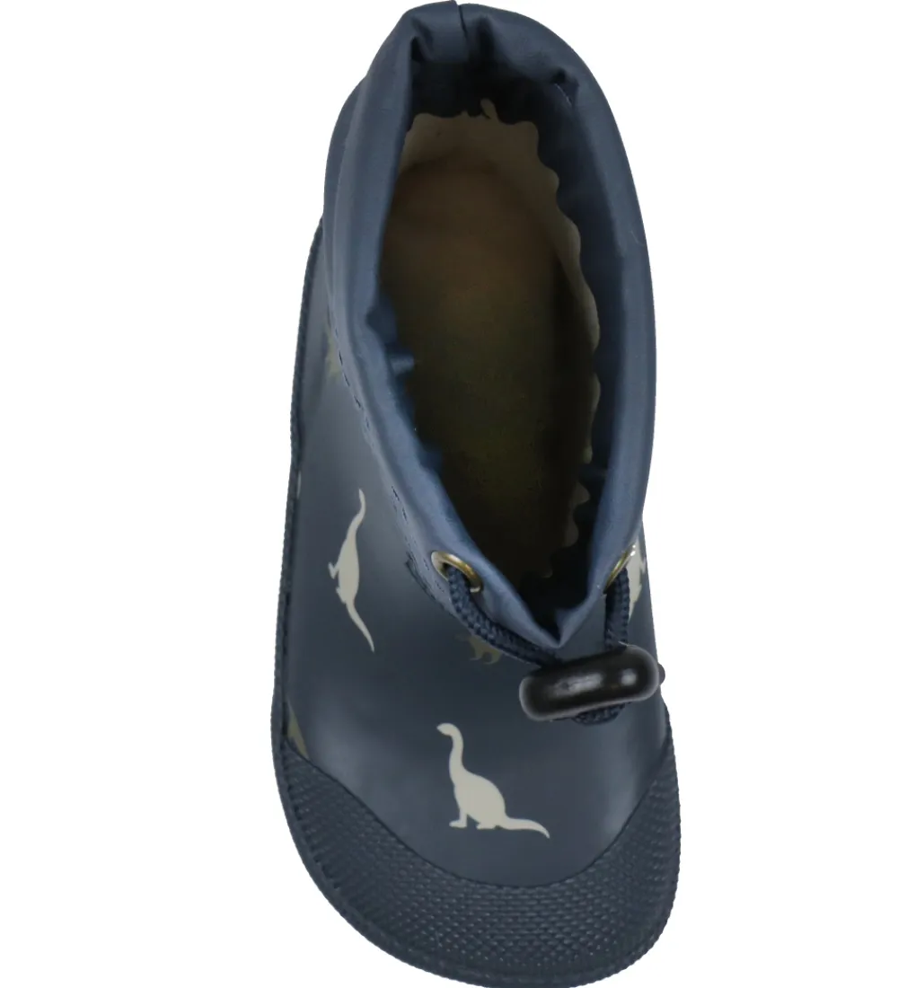 Bundgaard Gummistøvler*Gummistøvler m. For - Malik Navy Dino - Multi Colored