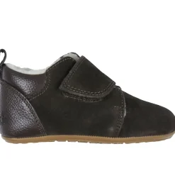 Bundgaard Hjemmesko*Hjemmesko - Wide fit - Teddy - Dark Brown