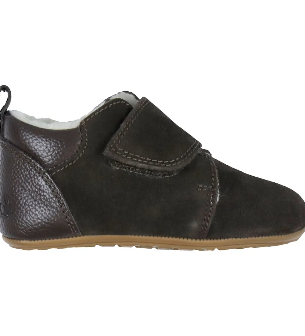 Bundgaard Hjemmesko*Hjemmesko - Wide fit - Teddy - Dark Brown