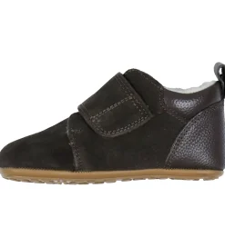 Bundgaard Hjemmesko*Hjemmesko - Wide fit - Teddy - Dark Brown